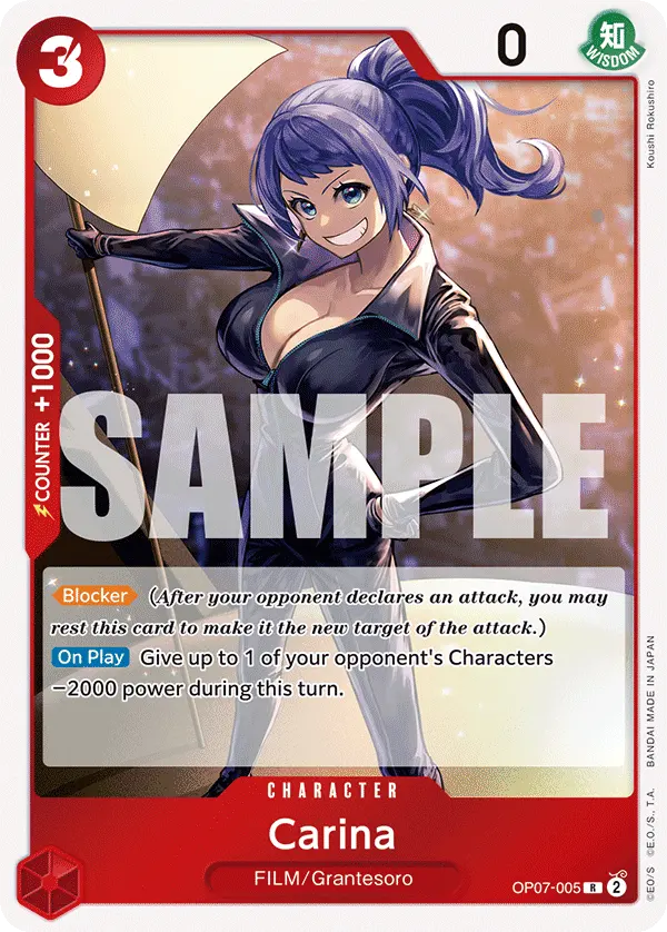 Carina OP07-005 card