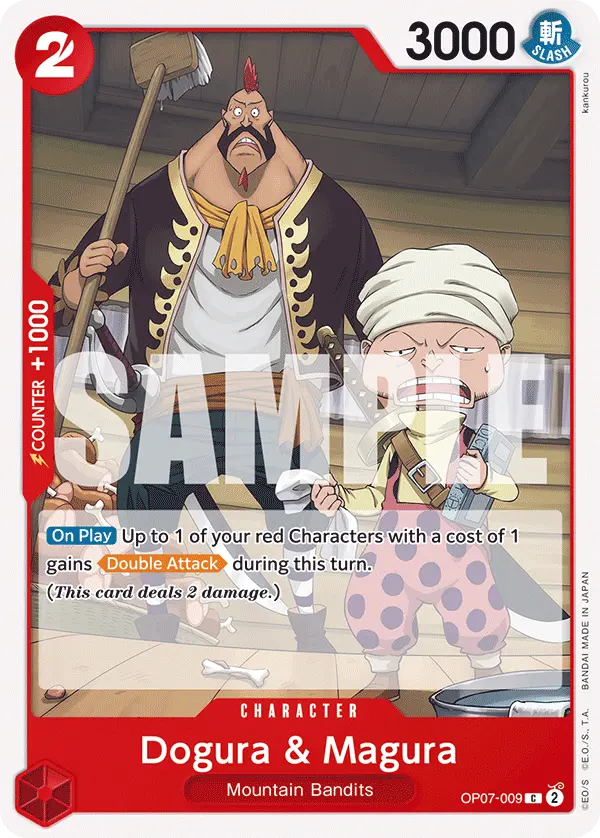 Carta Dogura & Magura OP07-009