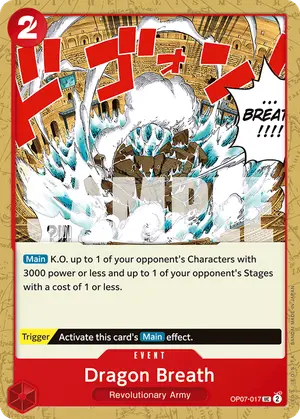 Carta Dragon Breath OP07-017