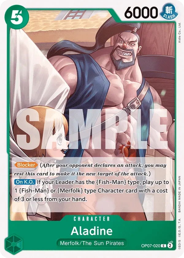 Aladine OP07-020 card