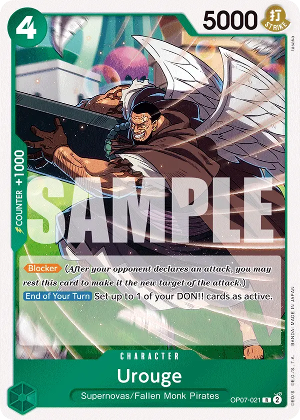 Urouge OP07-021 card