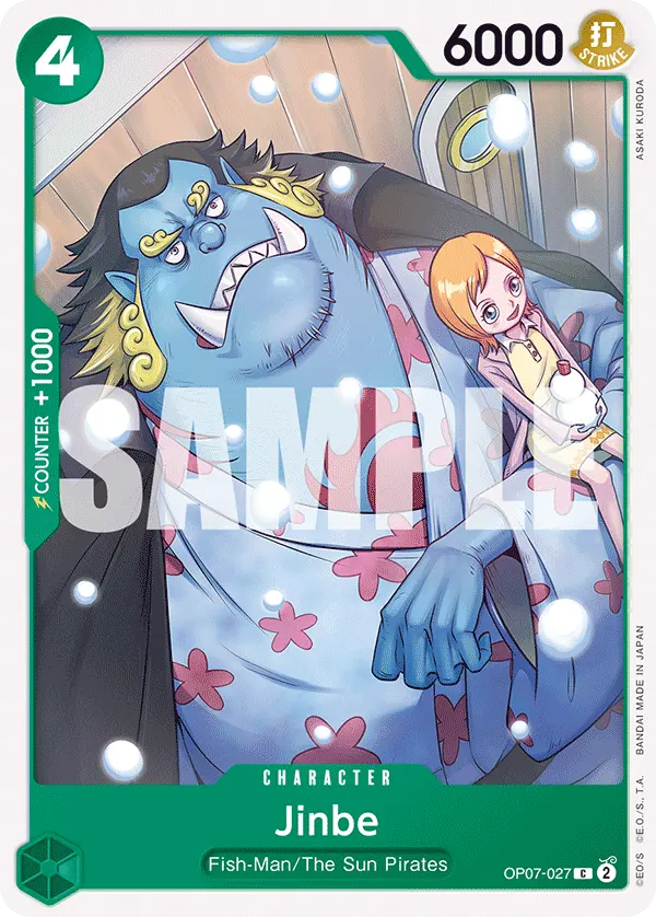 Jinbe OP07-027 card