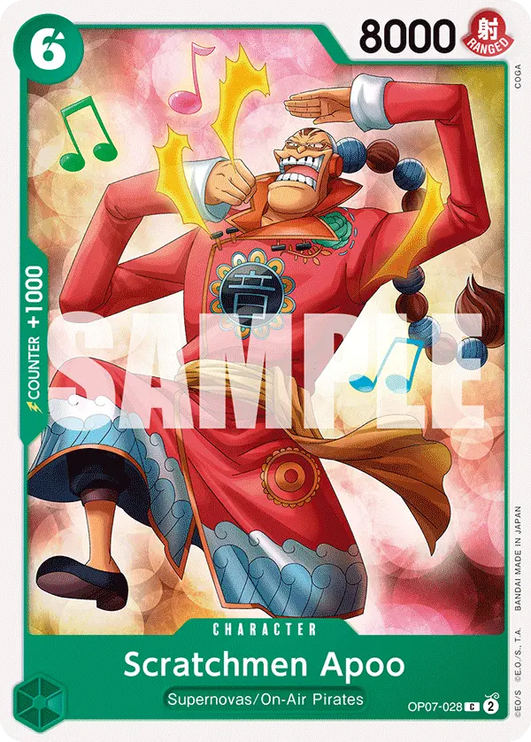 Carta Scratchmen Apoo OP07-028