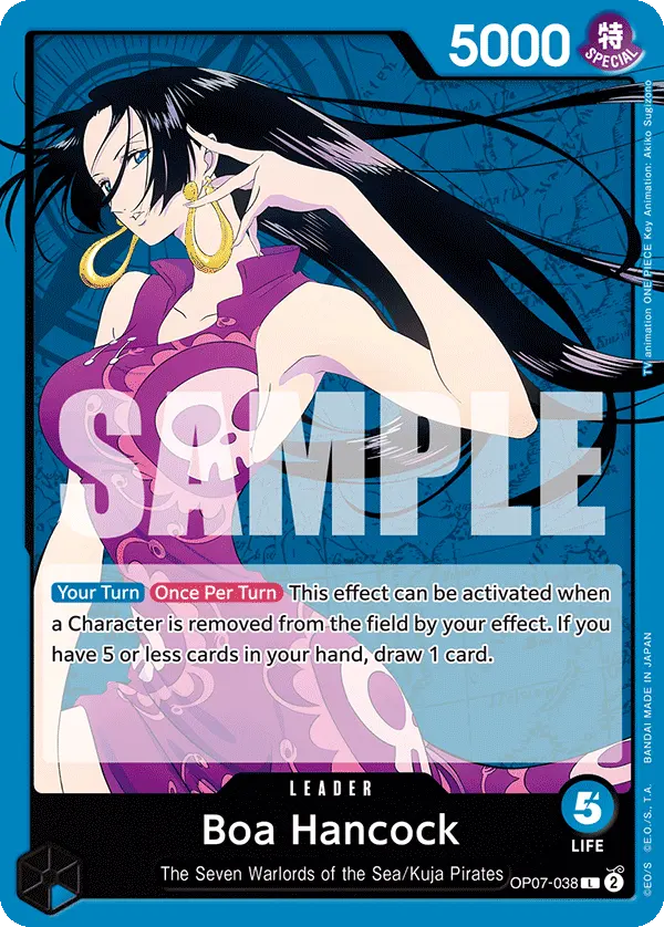 Carta Boa Hancock OP07-038