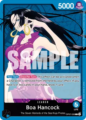 Carta Boa Hancock OP07-038