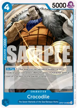 Carta Crocodile OP07-040