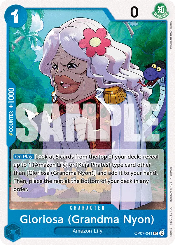 Carta Gloriosa (Grandma Nyon) OP07-041