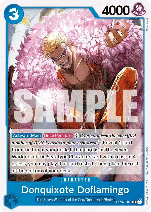Carta Donquixote Doflamingo OP07-048