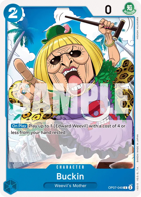 Carta Buckin OP07-049