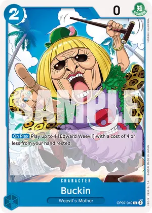 Carta Buckin OP07-049