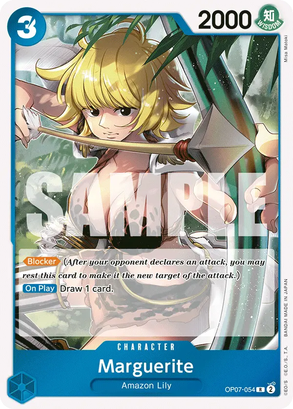Carta Marguerite OP07-054