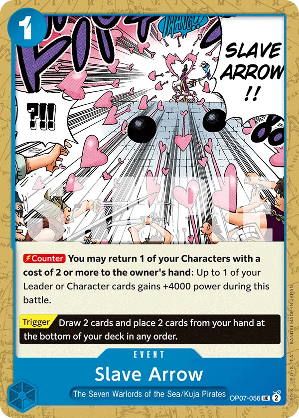 Carta Slave Arrow OP07-056