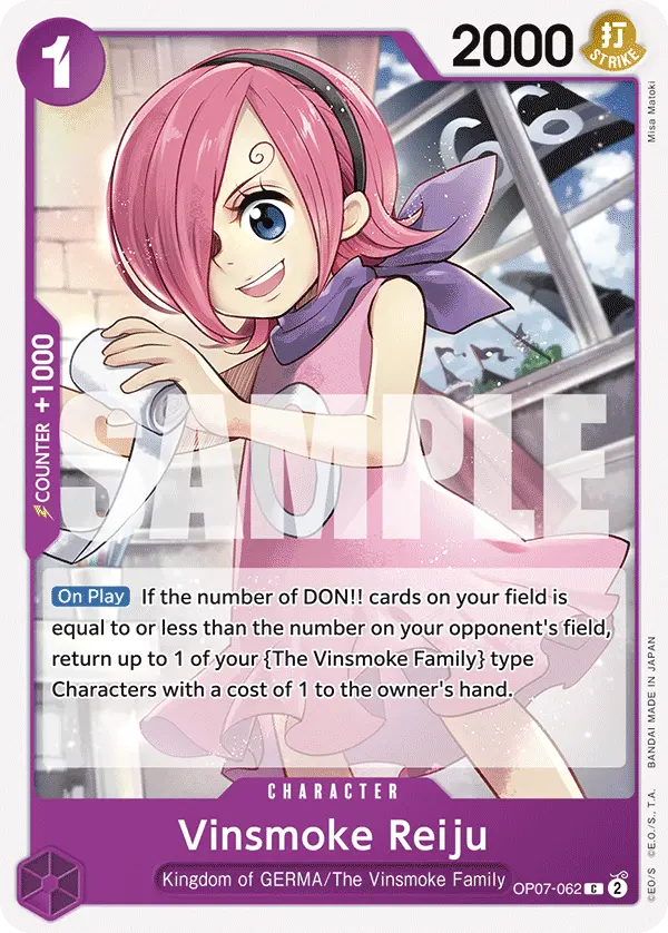 Carta Vinsmoke Reiju OP07-062