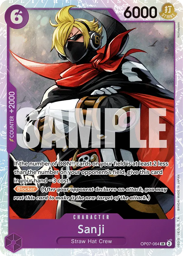 Carta Sanji OP07-064