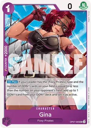 Carta Gina OP07-065