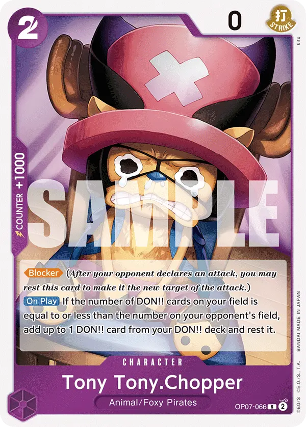 Carta Tony Tony.Chopper OP07-066