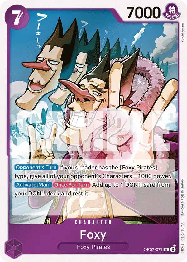 Carta Foxy OP07-071