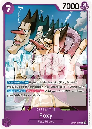 Carta Foxy OP07-071