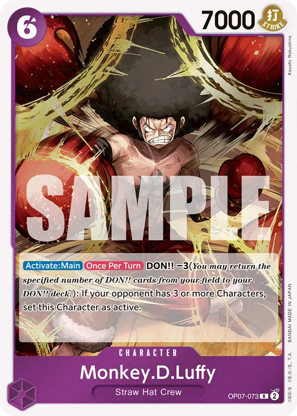 Monkey.D.Luffy OP07-073 card