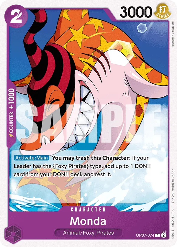 Monda OP07-074 card