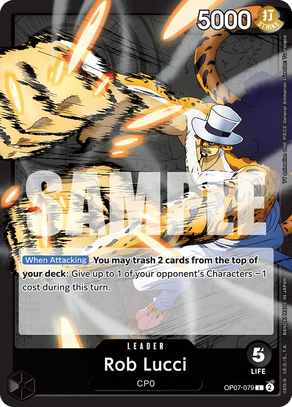 Carta Rob Lucci OP07-079