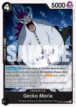 Carta Gecko Moria OP07-083