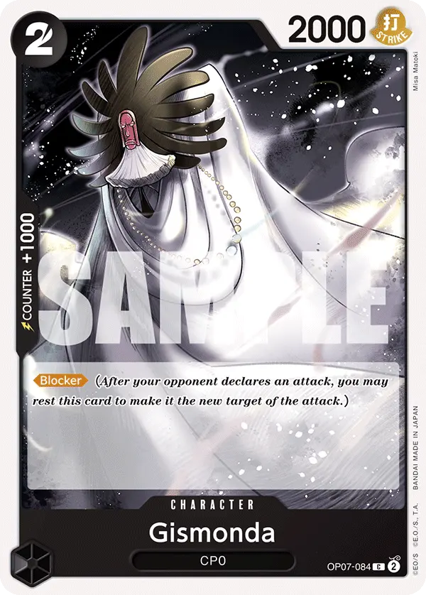 Gismonda OP07-084 card