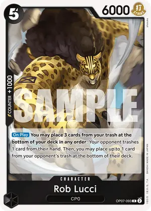 Carta Rob Lucci OP07-093