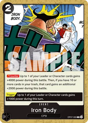 Carta Iron Body OP07-095