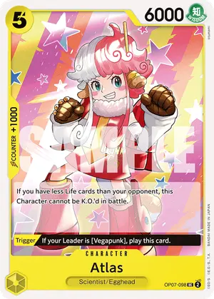 Carta Atlas OP07-098