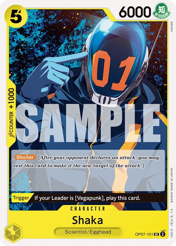 Shaka OP07-101 card