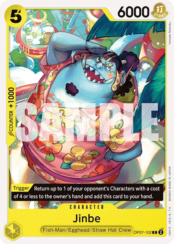 Jinbe OP07-102 card