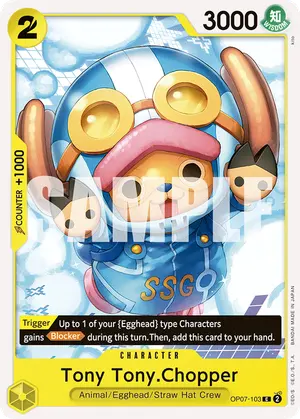 Carta Tony Tony.Chopper OP07-103