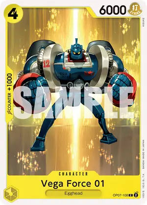 Carta Vega Force 01 OP07-108