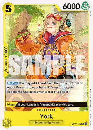 Carta York OP07-110