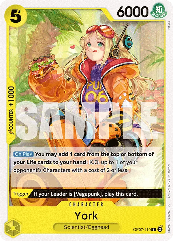 Carta York OP07-110