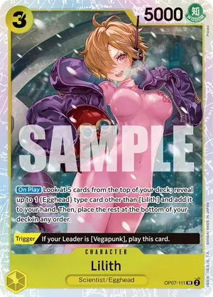 Carta Lilith OP07-111