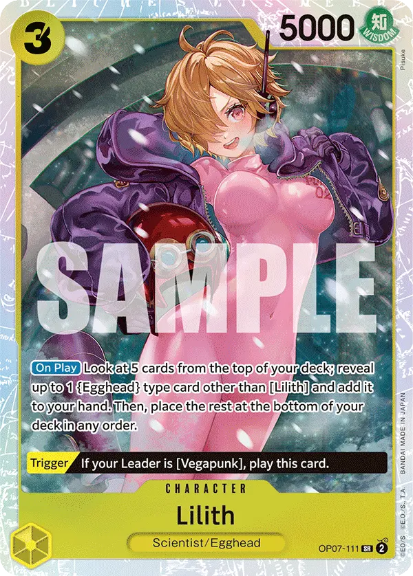 Lilith OP07-111 card