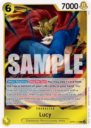 Carta Lucy OP07-112