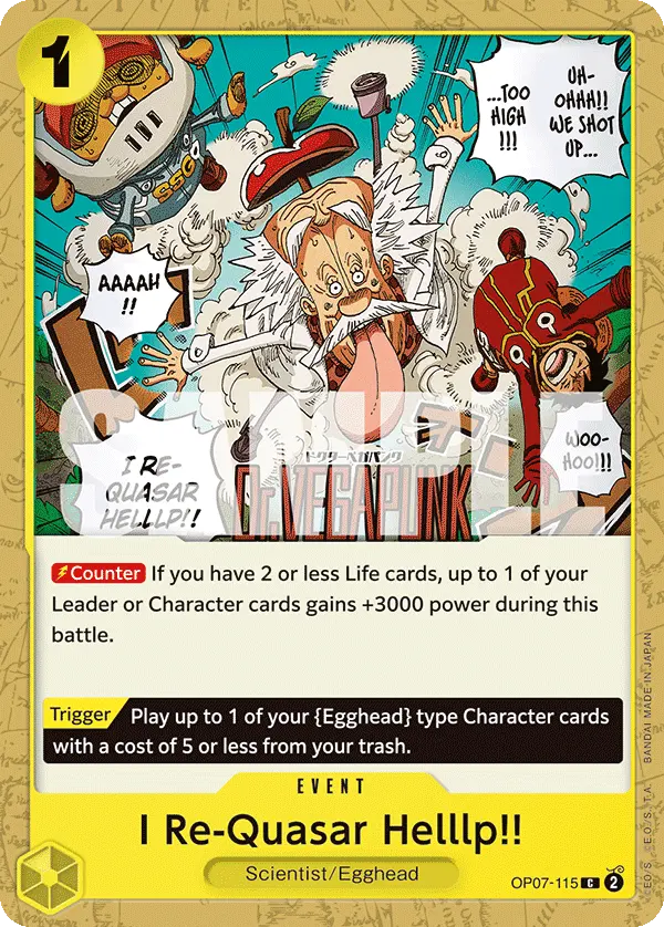 Carta I Re-Quasar Helllp!! OP07-115