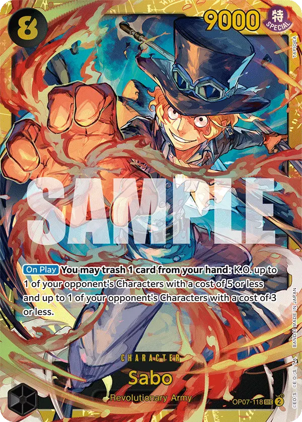 Carta Sabo OP07-118