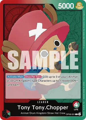 Carta Tony Tony.Chopper OP08-001