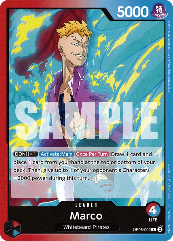 Carta Marco OP08-002