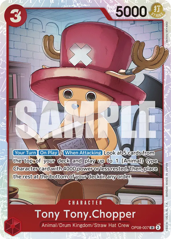 Carta Tony Tony.Chopper OP08-007
