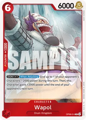 Carta Wapol OP08-014