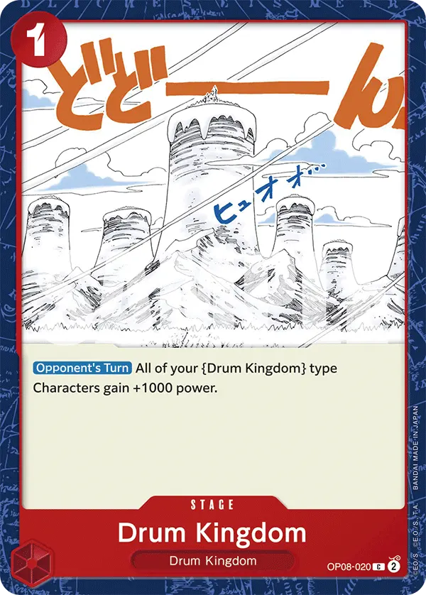 Drum Kingdom OP08-020 card