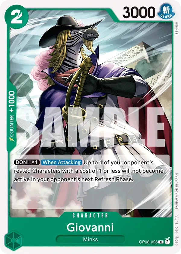 Carta Giovanni OP08-026