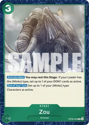 Carta Zou OP08-039