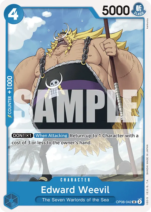 Edward Weevil OP08-042 card