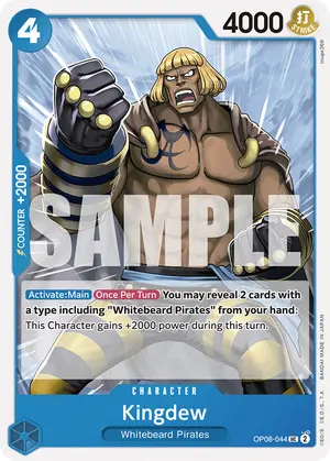 Carta Kingdew OP08-044